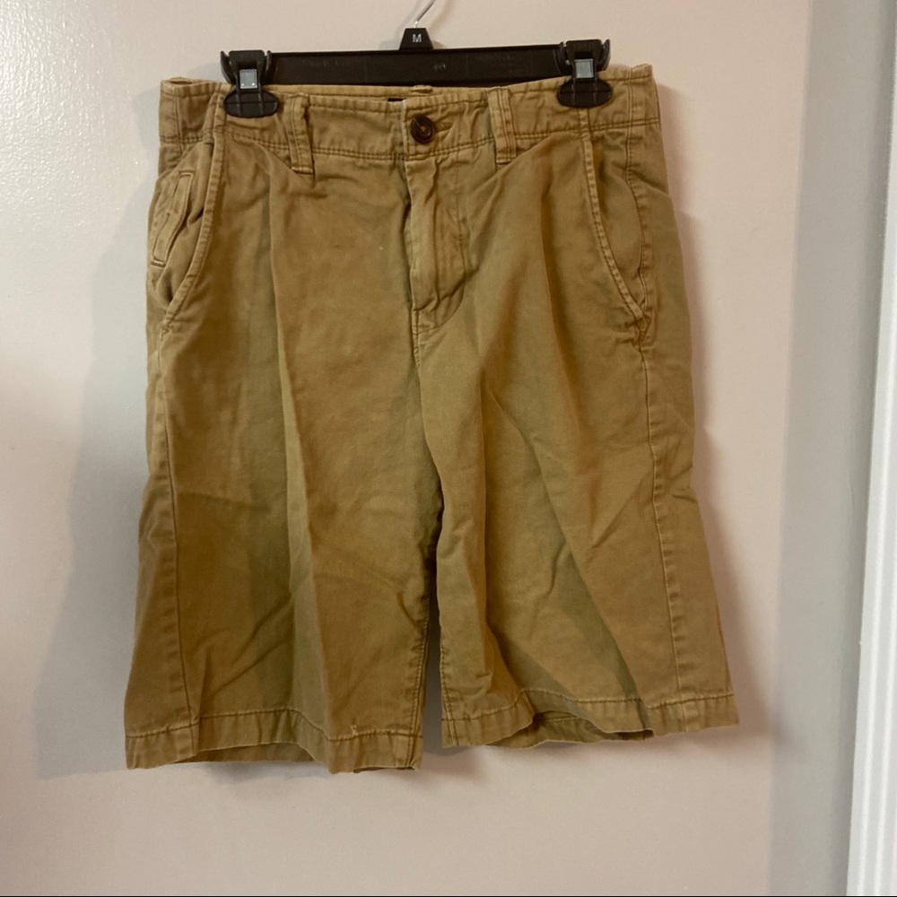 AEO khaki longboard shorts